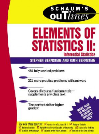 Knjiga Schaum's Outline of Elements of Statistics II: Inferential Statistics Stephen Bernstein