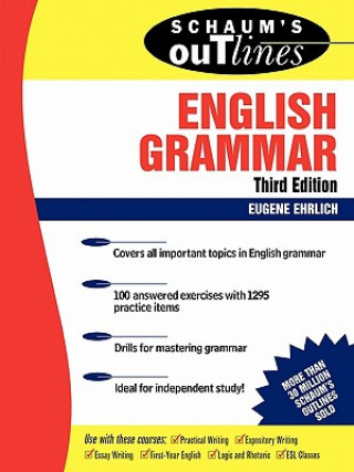 Kniha Schaum's Outline of English Grammar Eugene Ehrlich