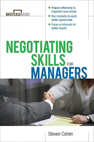 Carte Negotiating Skills for Managers Steven Cohen