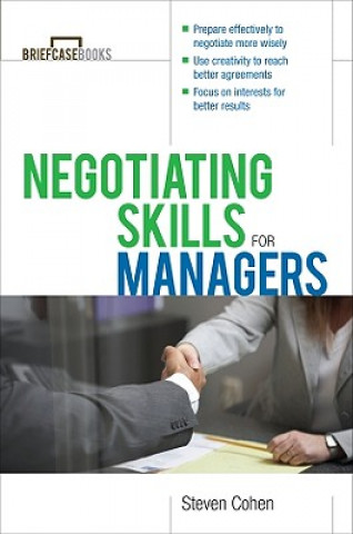 Buch Negotiating Skills for Managers Steven Cohen