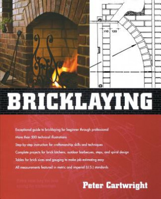Kniha Bricklaying Peter Cartwright