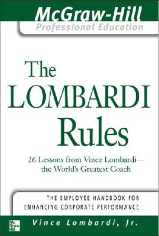 Kniha Lombardi Rules Vince Lombardi