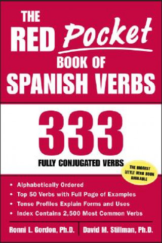 Könyv Red Pocket Book of Spanish Verbs Ronni L. Gordon
