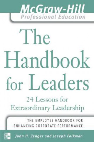 Könyv Handbook for Leaders Joseph Folkman