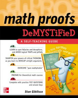 Kniha Math Proofs Demystified Stan Gibilisco