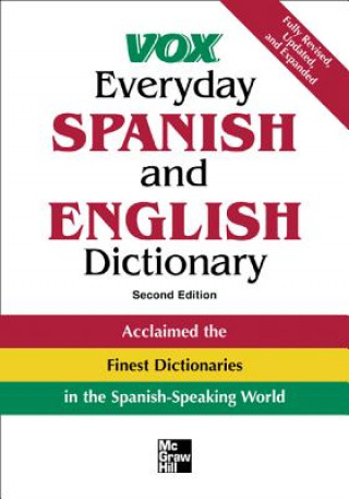 Kniha Vox Everyday Spanish and English Dictionary Vox
