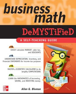 Книга Business Math Demystified Allan G Bluman