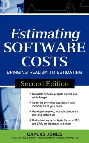 Kniha Estimating Software Costs Jones