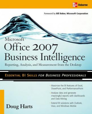 Carte Microsoft  (R)  Office 2007 Business Intelligence Doug Harts