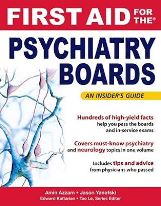 Kniha First Aid for the Psychiatry Boards Azzam