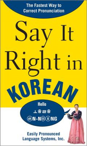 Könyv Say It Right in Korean EPLS
