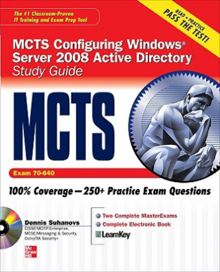 Carte MCTS Windows Server 2008 Active Directory Services Study Guide (Exam 70-640) (SET) Dennis Suhanovs