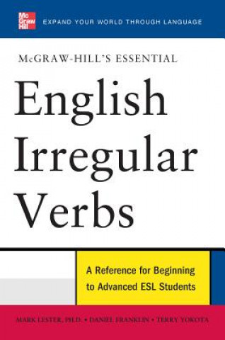 Kniha McGraw-Hill's Essential English Irregular Verbs Mark Letser