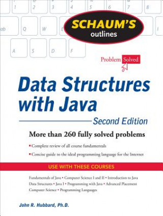 Kniha Schaum's Outline of Data Structures with Java, 2ed John R Hubbard