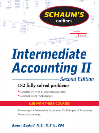 Книга Schaum's Outline of Intermediate Accounting II, 2ed Baruch Englard