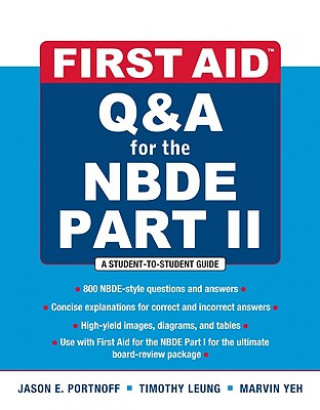 Livre First Aid Q&A for the NBDE Part II Jason Portnof