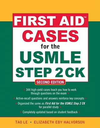 Knjiga First Aid Cases for the USMLE Step 2 CK, Second Edition Le