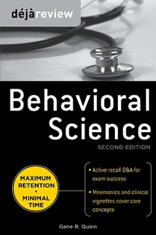 Könyv Deja Review Behavioral Science, Second Edition Gene Quinn