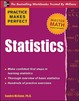 Kniha Practice Makes Perfect Statistics Sandra McCune