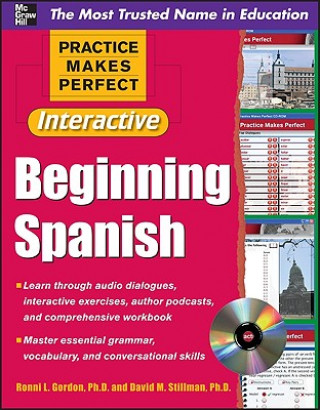 Könyv Practice Makes Perfect Beginning Spanish with CD-ROM David Stillman