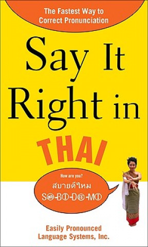 Book Say It Right in Thai EPLS