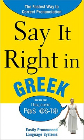 Buch Say it Right in Greek Epls