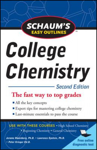 Książka Schaum's Easy Outlines of College Chemistry, Second Edition Jerome Rosenberg