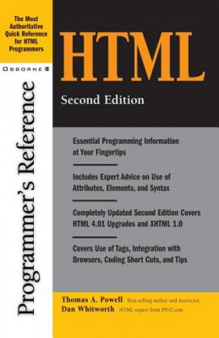 Carte HTML Programmer's Reference Thomas A. Powell