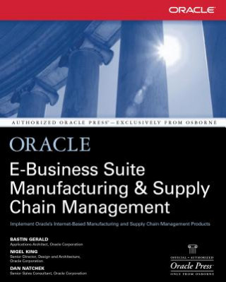 Carte Oracle E-Business Suite Manufacturing & Supply Chain Management Bastin Gerald
