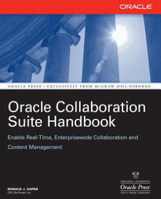 Książka Oracle Collaboration Suite Handbook Ronald Zapar