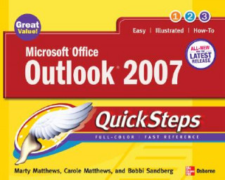 Kniha Microsoft Office Outlook 2007 QuickSteps Mathews