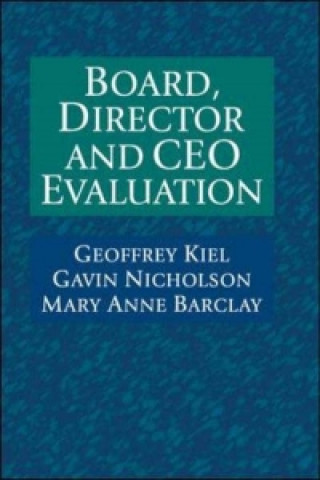 Kniha Board, Director and CEO Evaluation Geoffrey Kiel