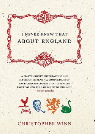 Carte I Never Knew That About England Christopher Winn