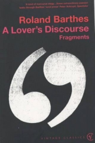 Kniha Lover's Discourse Roland Barthes