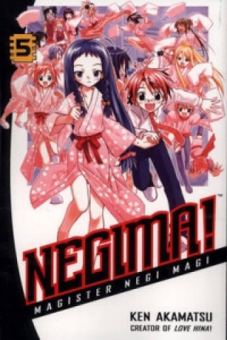 Książka Negima volume 5 Ken Akamatsu