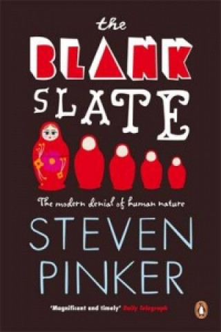 Kniha Blank Slate Steven Pinker