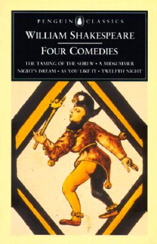 Książka Four Comedies William Shakespeare