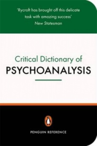 Carte Critical Dictionary of Psychoanalysis Charles Rycroft