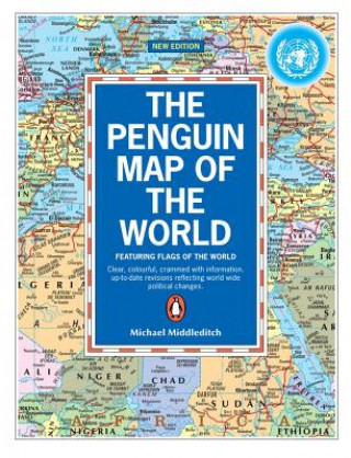 Carte Penguin Map of the World Michael Middleditch