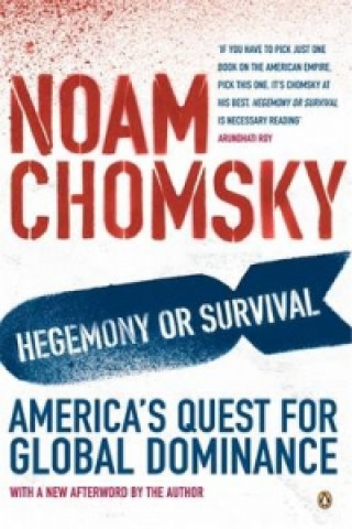 Książka Hegemony or Survival Noam Chomsky