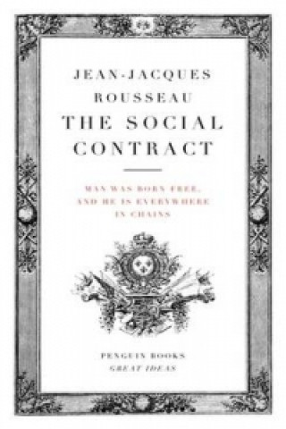 Książka The Social Contract Jean-Jacques Rousseau
