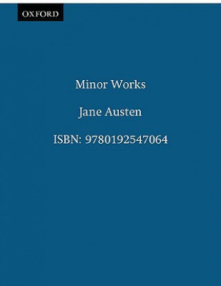 Książka Minor Works Jane Austen