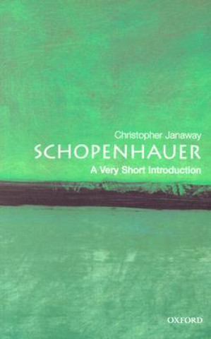Book Schopenhauer: A Very Short Introduction Christopher Janaway