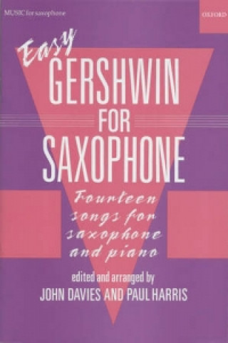 Tlačovina Easy Gershwin for Saxophone George Gershwin