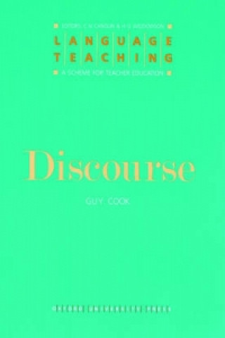 Kniha Discourse Guy Cook