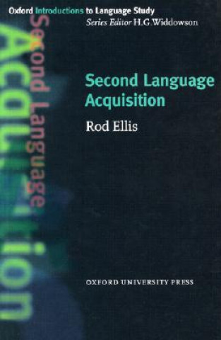 Kniha Second Language Acquisition Rod Ellis
