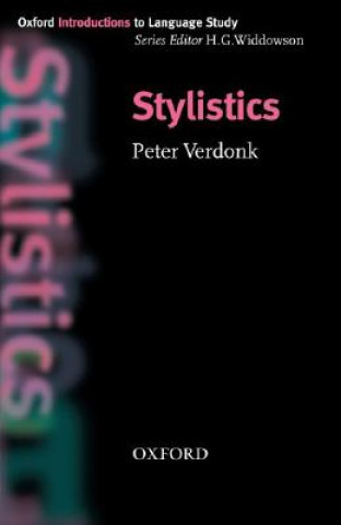 Kniha Stylistics Peter Verdonk