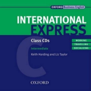 Carte International Express: Intermediate: Class Audio CDs Kat Harding