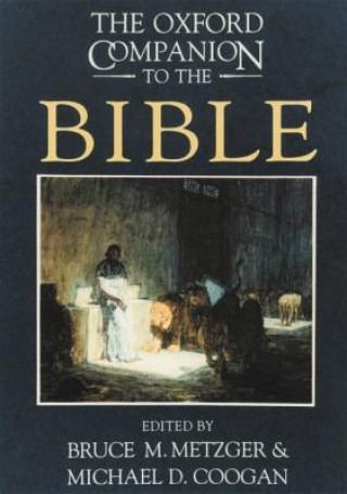 Carte Oxford Companion to the Bible Bruce Metzger