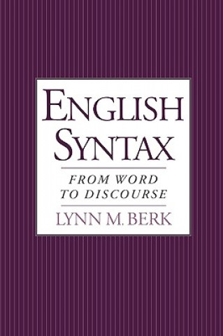Könyv English Syntax Lynn M Berk